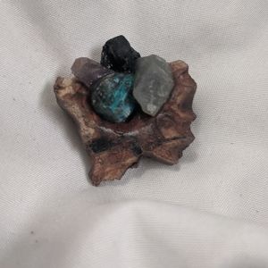 Handmade Natural healing Rocky Knob necklace